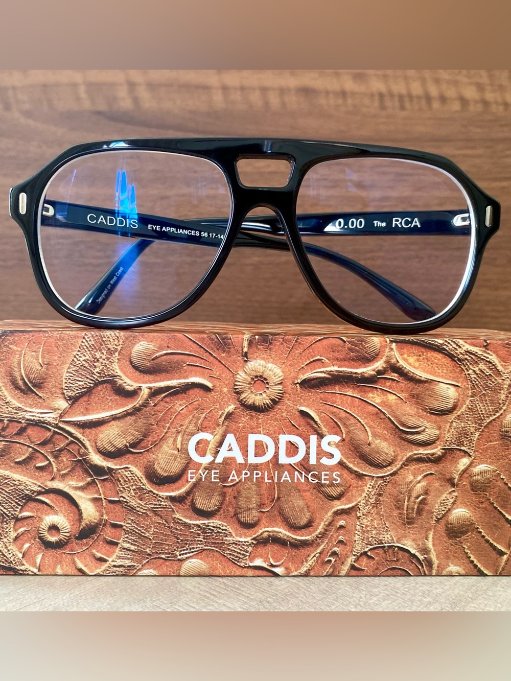 Caddis RCA (Root Cause Analysis) Aviator Glasses in Gloss Black